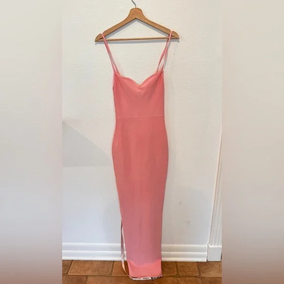 NWT House of CB FIFI Fairy Pink Bandage Maxi Dress - Picture 9 of 14